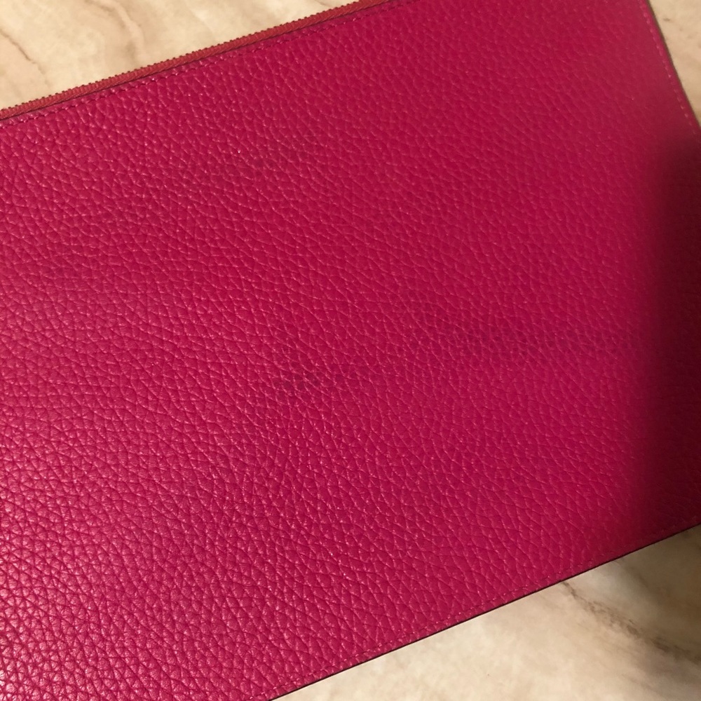KATE SPADE LEATHER ENVELOPE CLUTCH (PINK) - Picture 5 of 5